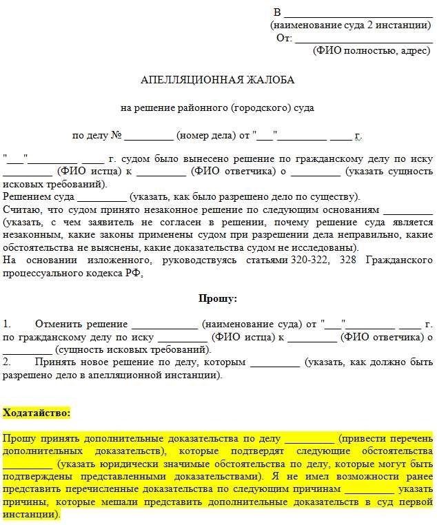 Апелляционный суд что это такое и как он работает