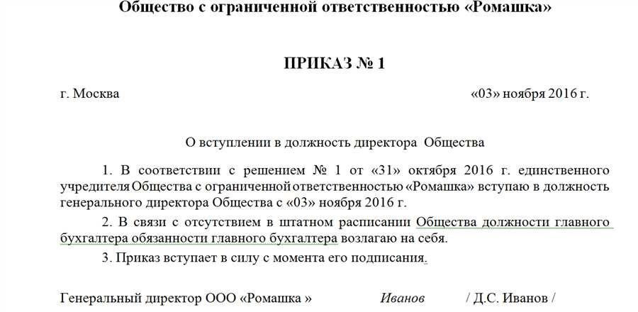 Назначение генерального директора ключевые моменты и шаги