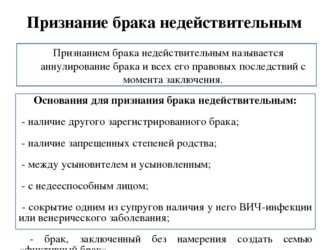 Основания для признания брака недействительным ключевые факторы и правовые аспекты